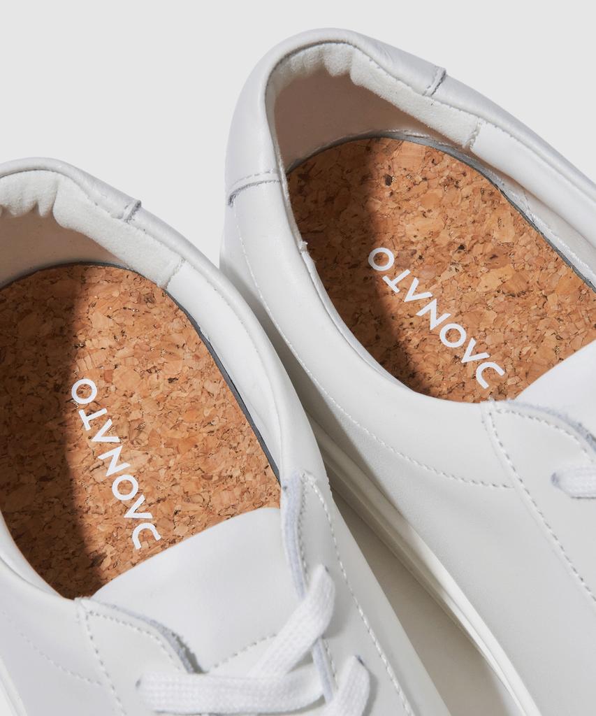 Daonato Low Sneakers+5Cm (White)