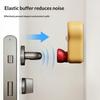 1/2/3Pcs Cartoon Toast Door Knob Stopper Wall Protector Self-Adhesive Silicone Door Stops Shock Absorbing Door Handle Anti-collision Pad Wall Bumper