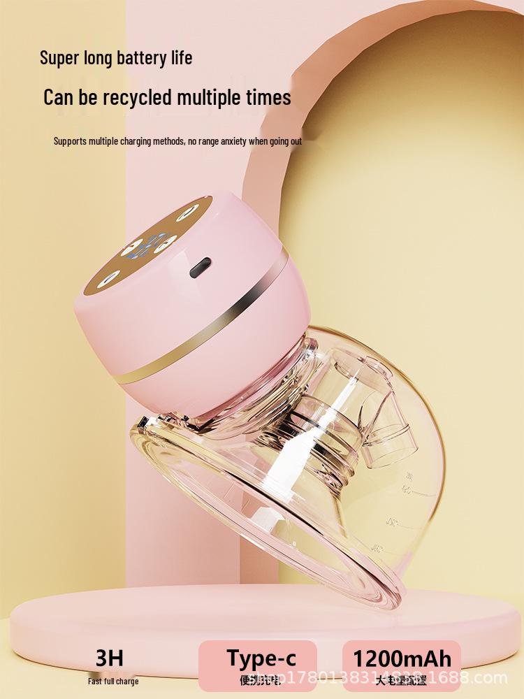 Silent Automatic Electric Breast Pump: Postpartum Comfort & Efficient Milk Collection Device