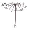 Heavy Duty Iron Support for Clematis Vintage Umbrella Garden Trellis, Metal Climbing Plant Support, Shape Patio Trellis Ivy Vines Roses Clematis,