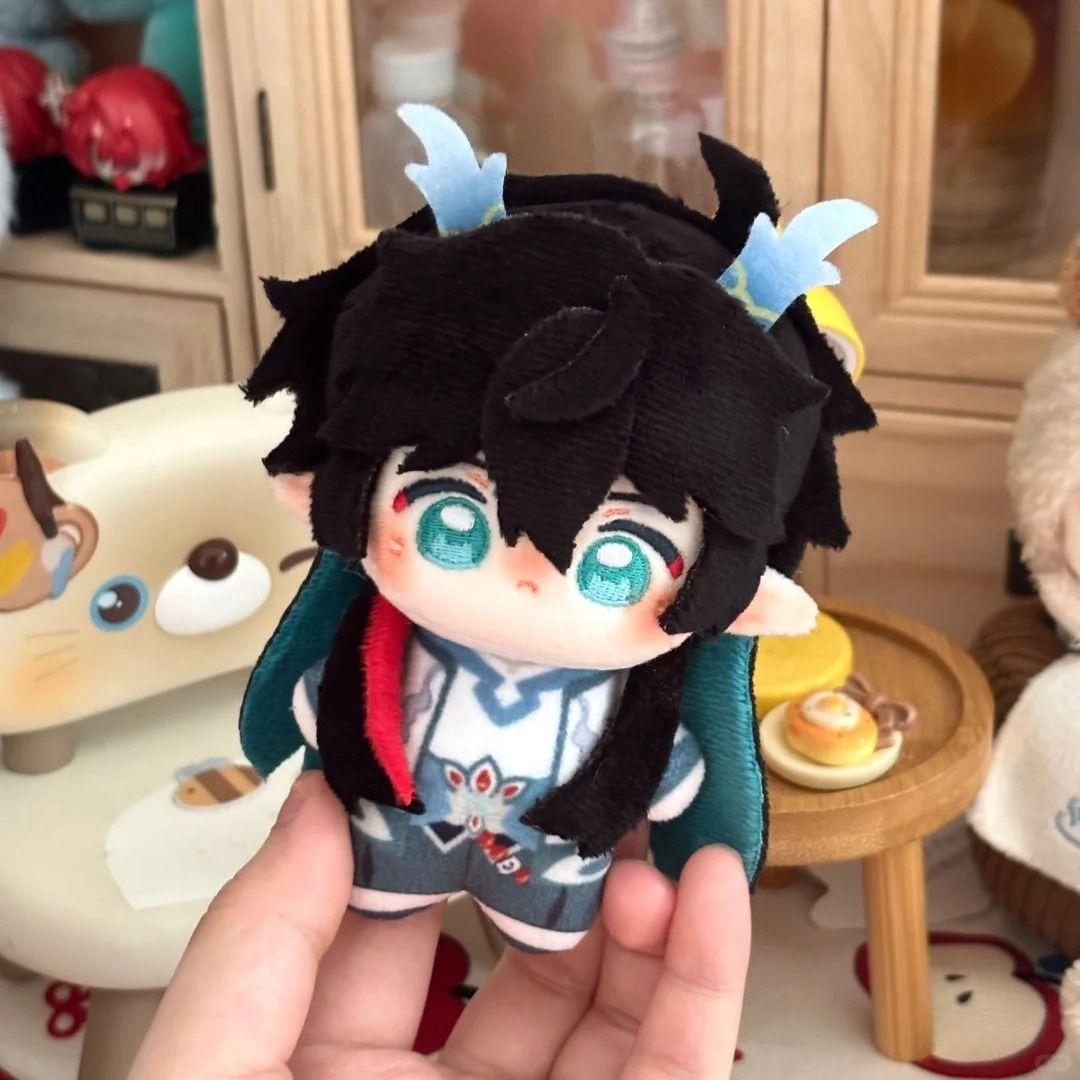 Neuestes 10cm Honkai Star Rail Dan Heng Imbibitor Lunae Plüschtier Stofftier Plüschpuppe Dekor Anhänger Schlüsselanhänger Geburtstag Weihnachten Geschenk