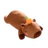 Cute Cute Angel Wings Capybara Doll Plush Toy Lying Capybara Doll Girl Soothing Doll