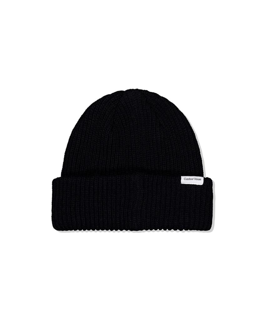 Ausdoeoboiseu Ov Logo Cuff Beanie (Black)