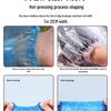 Waterproof Disposable PE Oversleeves: Thickened, Lengthened, Transparent Arm Protectors in White and Blue.