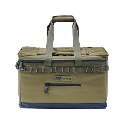 Nevera portátil WAQ de 42 l, tamaño pequeño, para uso individual, familiar y de ocio (Talla M, OLIVA)