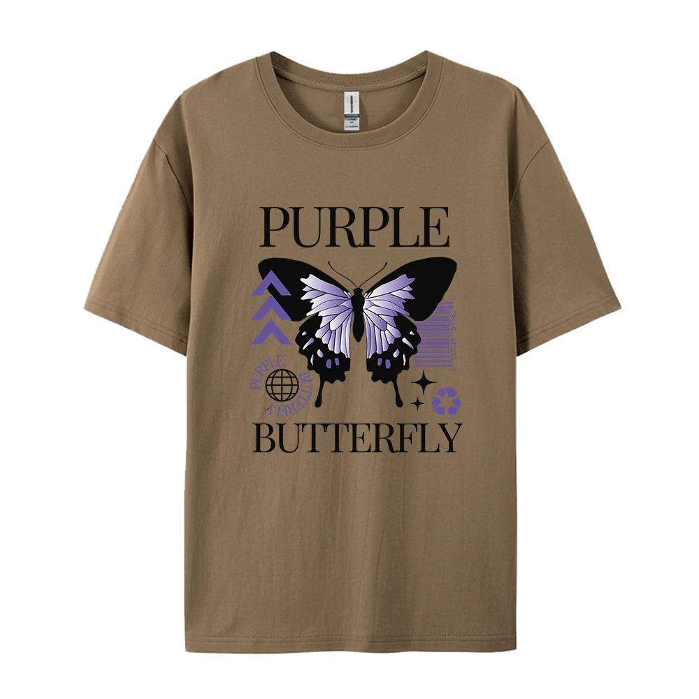 T-Shirt Mens Summer All-Match Clothing Trendy Crewneck Tee Tops Oversize Cotton Streetwear