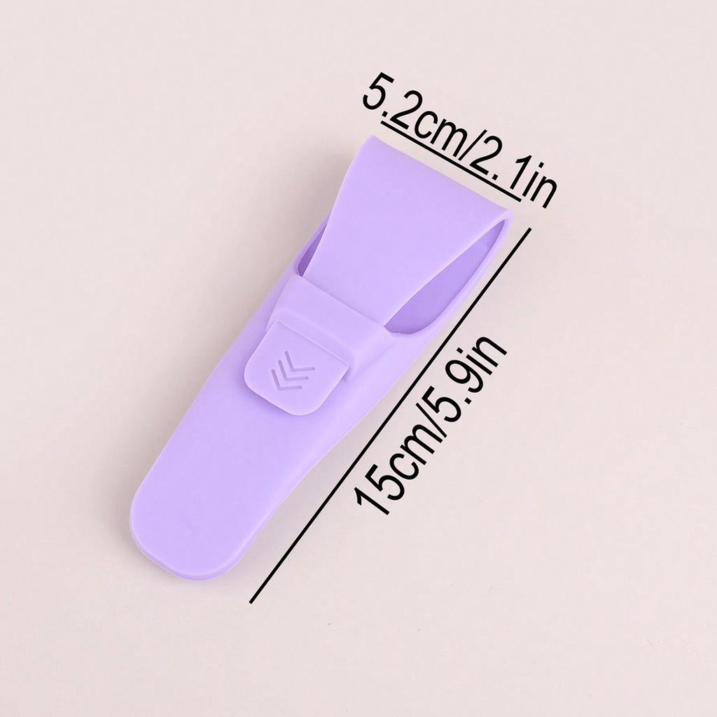 1PC-Silicone Razor Portable Holder Box Manual Shaver Protector Cover Portable Waterproof Shaving Accessories Razor Storage Box