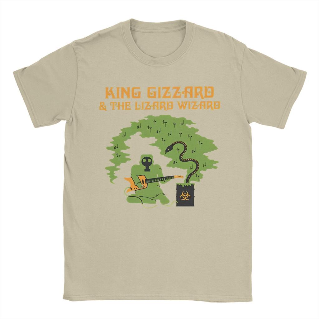 King Gizzard And The Lizard Wizard Athens Greece 2025 T Shirt Cotton Clothing Funny Short Sleeve Crewneck Tees 6XL T-Shirt