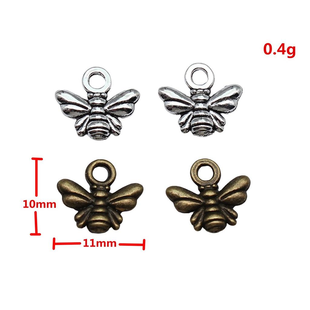 Large Pendants Bees Honeycomb Charms For Bee Themed DIY Jewelry Making