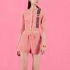 Gucci X Adidas Cropped Cardigan Pink 693785-XKCDQ-5951