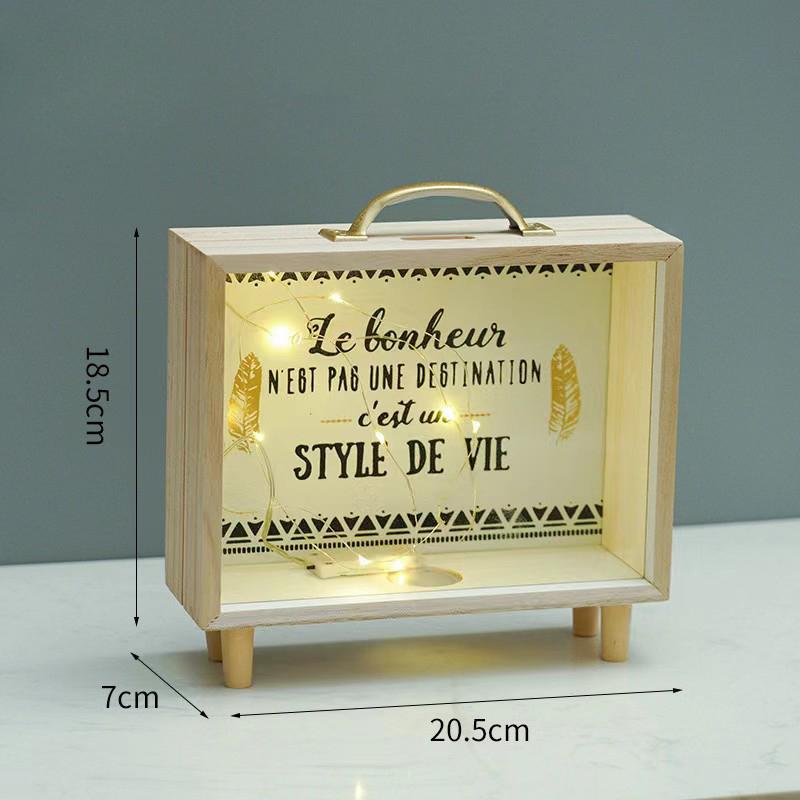 Ins Transparent Piggy Bank Children Girls Coins Piggy Bank Creativity Tabletop Decorations Decorations Birthday Gifts