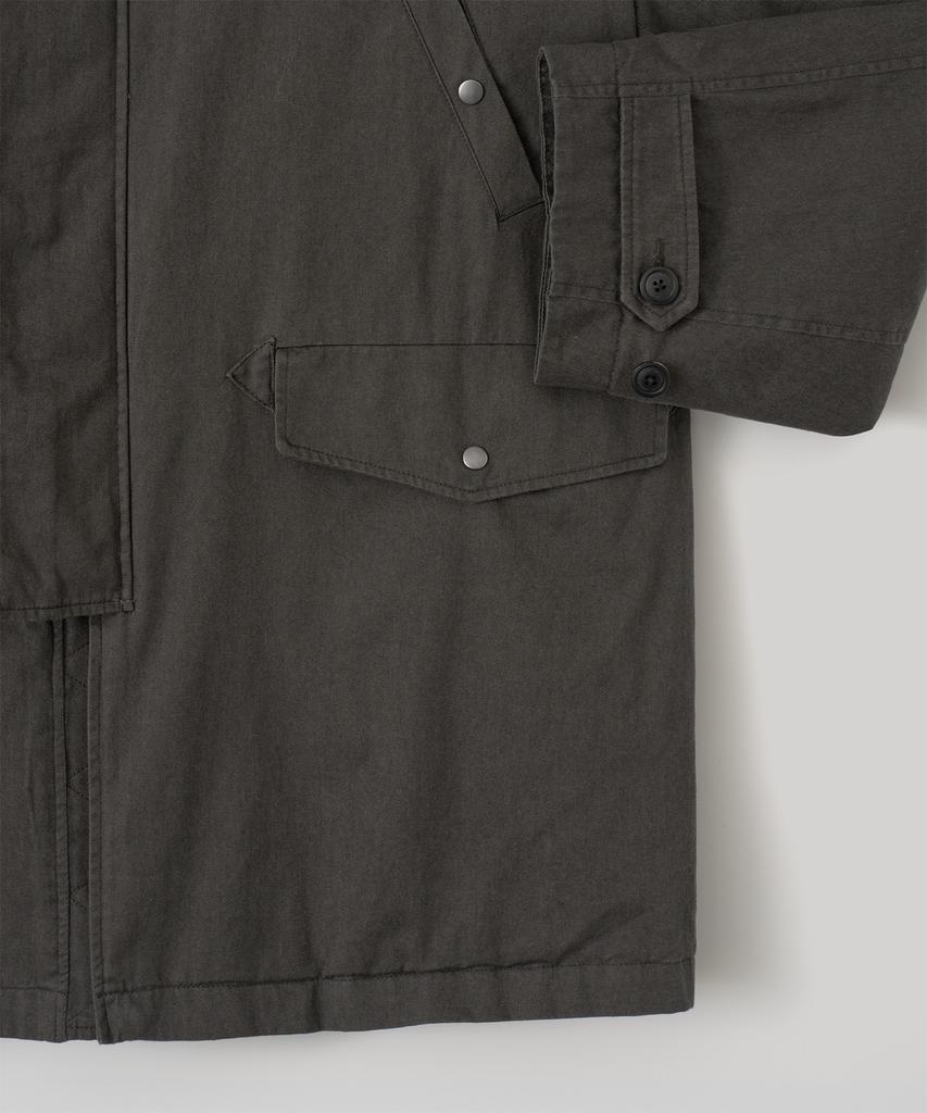 Another Office Modern N-3B Coat (Charcoal)