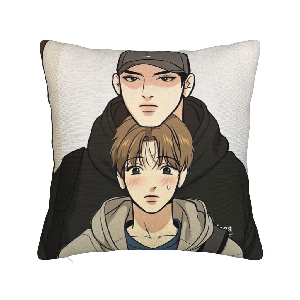 Pillow Case Bl Manhwa Jinx Joo Jaekyung Soft Pillow Cover Cute Funny Cushion Pillowcases For Office Car Home Decorative