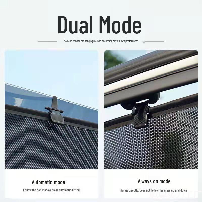 Car Window Sun Shade Curtain: Heat Insulation & Light Blocking