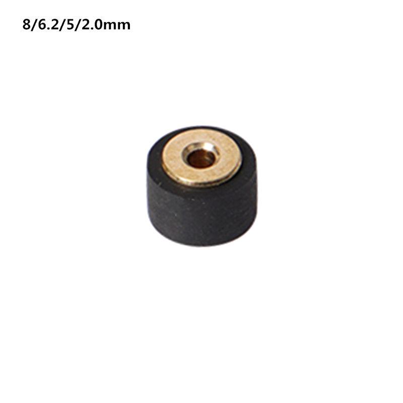Wheel Belt Pulley Rubber Audio Pressure Recorder Cassette Deck Pinches Roller Tape for  Player Stereo