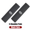 AAOI1 Car Leather Headrest Neck Pillow Seatbelt Shoulder Protection Pad Accessories For KIA K5 K2 Rio Optima Sportage Venga Sorento