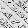 3D ABS Glossy Decal Car Front Hood Emblem Rear Trunk Sticker for Lexus GX460 GX470 LX450 LX470 LX570 LX600 RX270 RX300 RX350