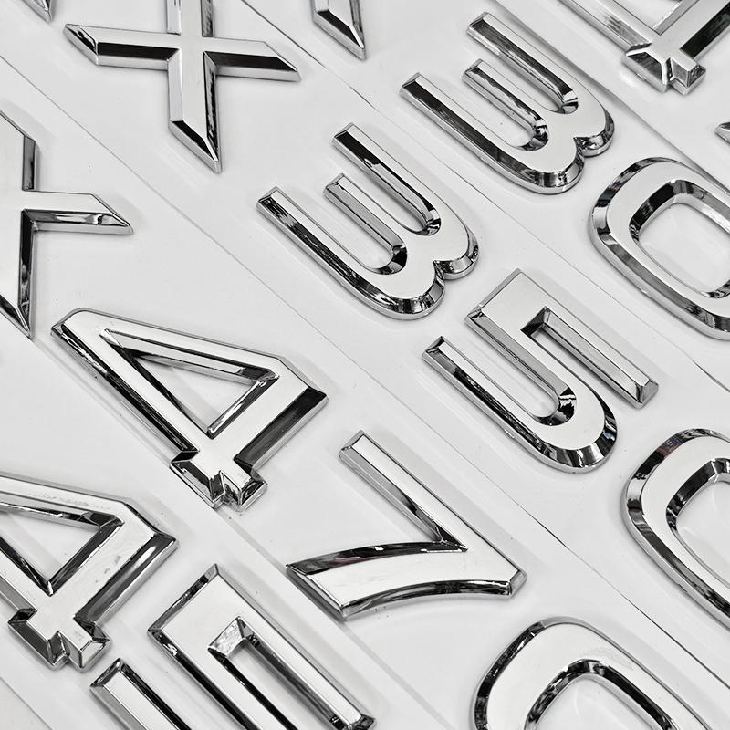 3D ABS Glossy Decal Car Front Hood Emblem Rear Trunk Sticker for Lexus GX460 GX470 LX450 LX470 LX570 LX600 RX270 RX300 RX350