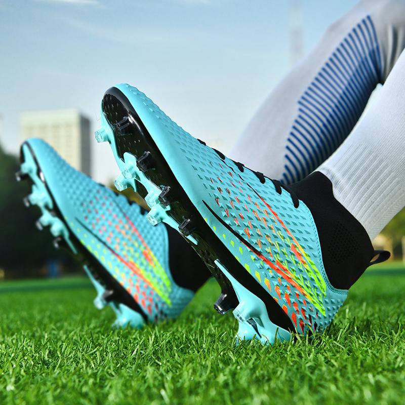 Unisex Fußballschuhe Outdoor/Indoor Jungen Mädchen Fußballschuh Professionelle Futsal Fußballtraining Turnschuhe