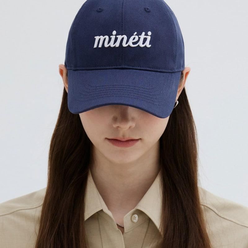 MINETI Small Cotton Lettering Ball Cap Y 10425 MT