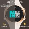 L LAVAREDO Unisex Digital Sports Watch Multi-Function Waterproof Outdoor Casual Business Watch Suitable for Work and Gift