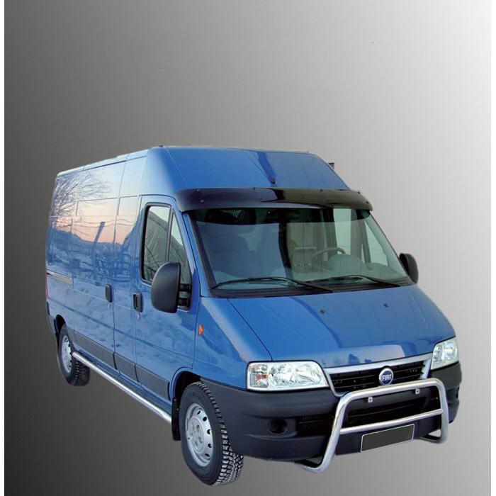 

Козирок на лобове скло (чорний глянець, 5мм) для Fiat Ducato 1995-2006 рр.