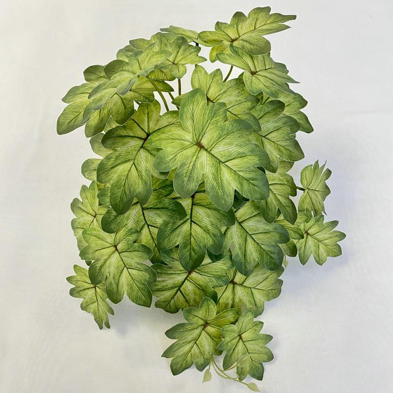 

Artificial Wall Bamboo Hanging Lifelike Foliage For Home Decor Prop Photography Yellow Green