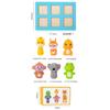 Matching Board Spatial Training Board Game Montessori Animal Matching Game  Preschool Training