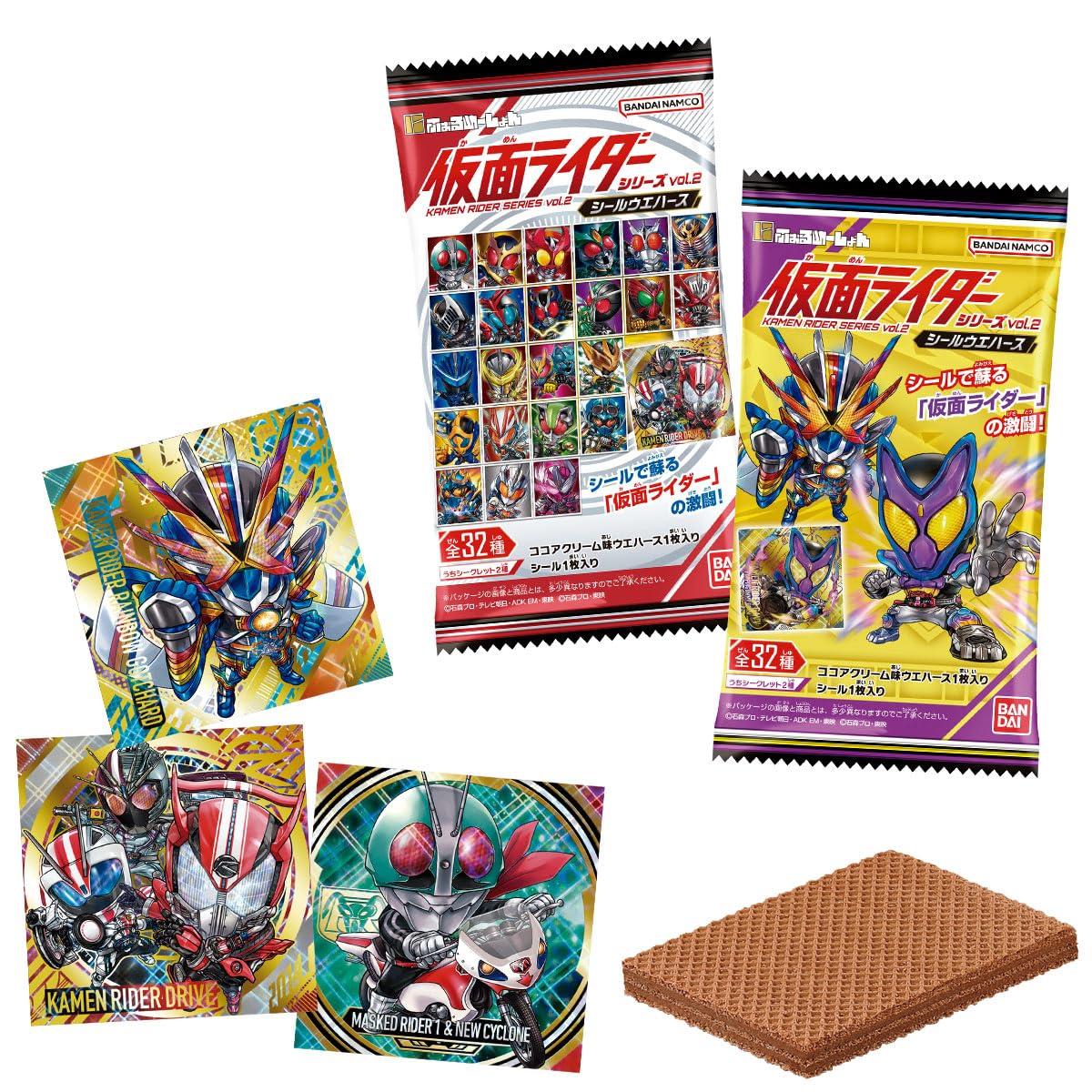 

Niformation Kamen Rider Series Seal Wafers Candy Rider vol.2 (20 штук) игрушки/вафли (выпечка сладостей) (Камен Геетс)
