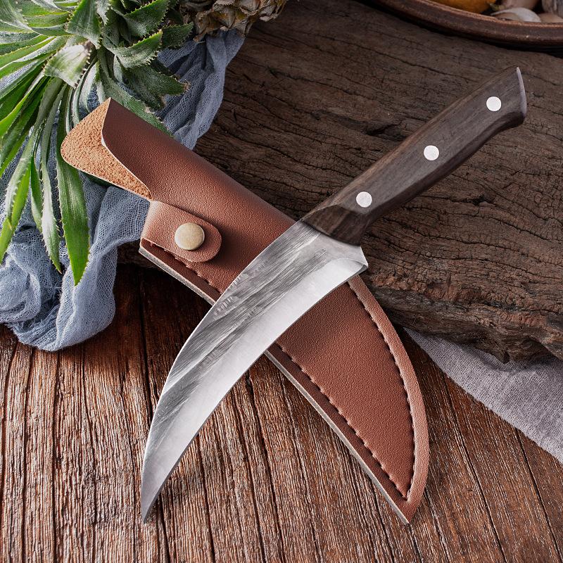 

Нож для обвалки из нержавеющей стали, нож для резки рыбы, кухонные ножи, ножи шеф-повара с ножнами size 3