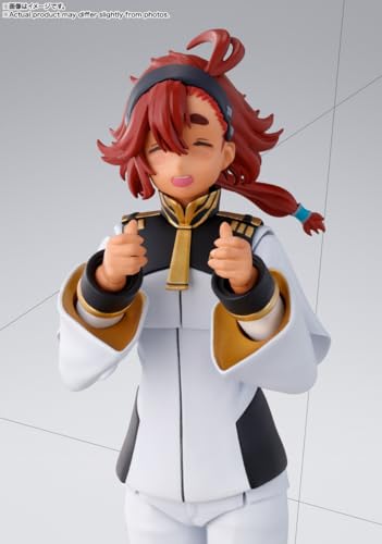 TAMASHII NATIONS S.H.Figuarts Mobile Suit Gundam: Mercury Witch Sletta Mercury, approximately 140mm, PVC & ABS painted action figure