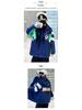 Boys' 2025 Fleece-Lined Three-in-One Hooded Windbreaker for Autumn and Winter