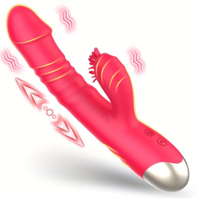 3In1 G-Spot Vibrator Silicone Sex Toy 10 Vibrations Clitoris Stimulator Female Sex Toy Adult Sex Toy for Women And Couples Adult Products