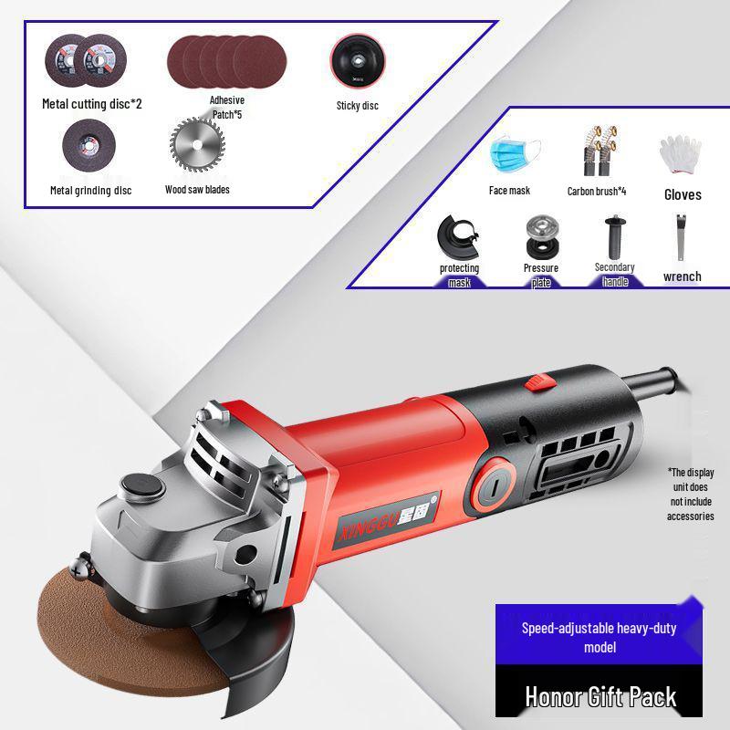Multifunctional Electric Angle Grinder and Polisher for Home Use