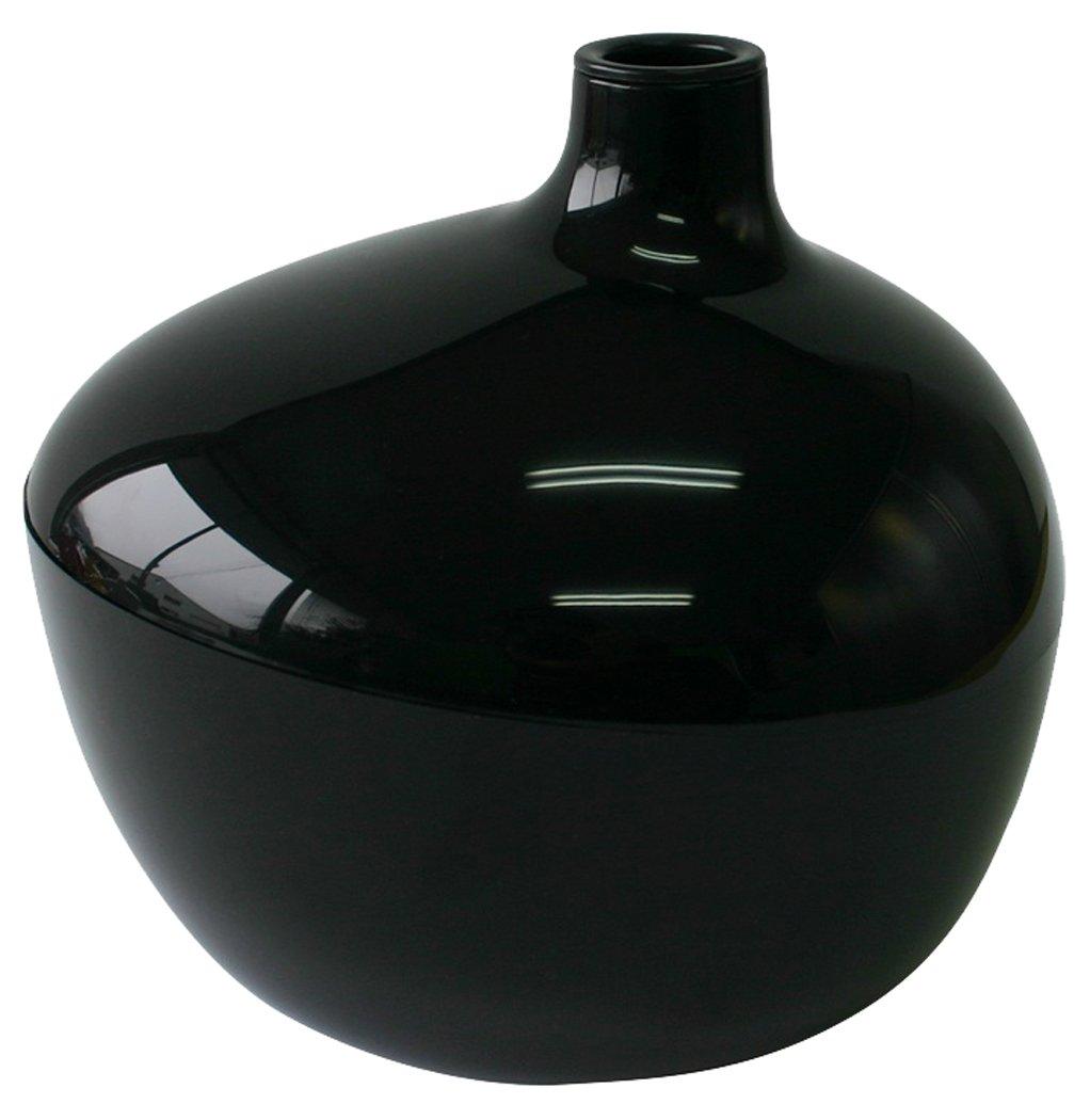 

sceltevie VERTU DE VASE Small Storage with Flower Vase, Black, 227762, Made in Japan by Yawata Kasei