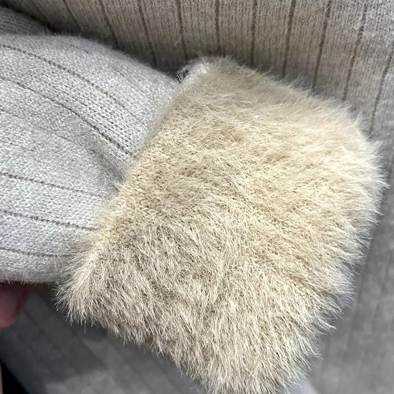 Mote Tykk Vinter Turtleneck Genser Uformell myk genser Langermet bunnoverdeler Solid Pull kvinnelige gensere 29028