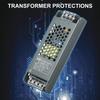 Neoglint Ultra Thin Power Supply Adapter Transformer for LED Strip Light AC190V 240V to DC 24V 8.3A 200W Power Supply