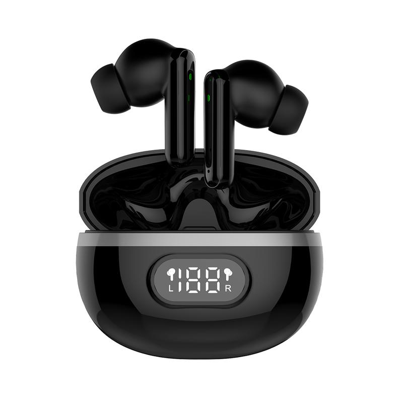 

Слуховые аппараты Bluetooth-совместимые беспроводные наушники HD цифровой дисплей вставные наушники сенсорный усилитель слуха для пожилых чёрный