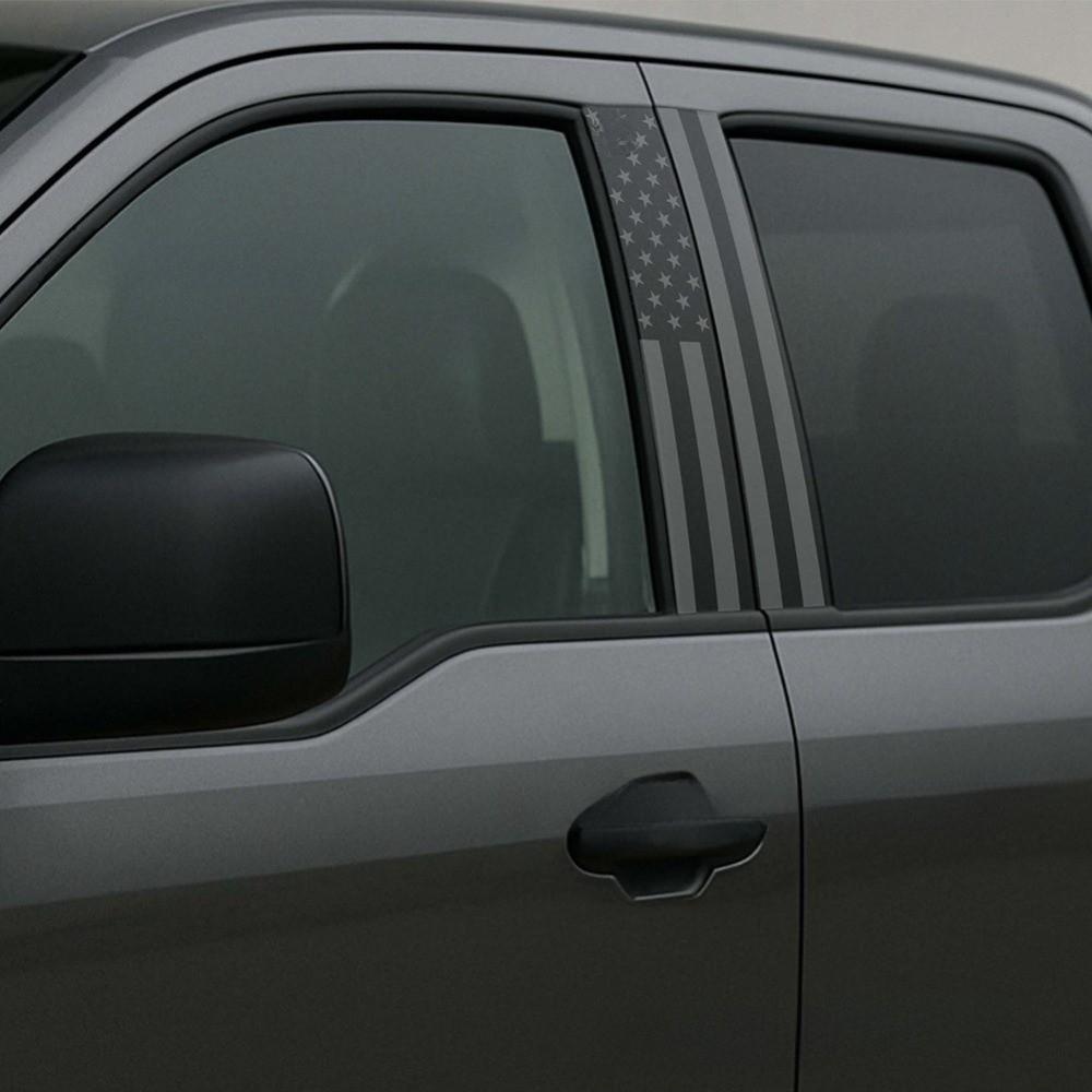 Waterproof B Pillar Sticker DIY Anti-scratch Car Pillar Decals Protective Film Car Side Door Trim Decoration for Door Trim