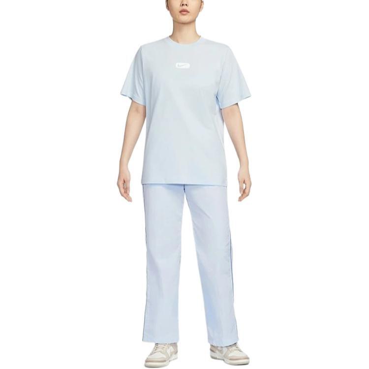 Nike Sportswear T Shirt Women's Light Blue HQ1699-423