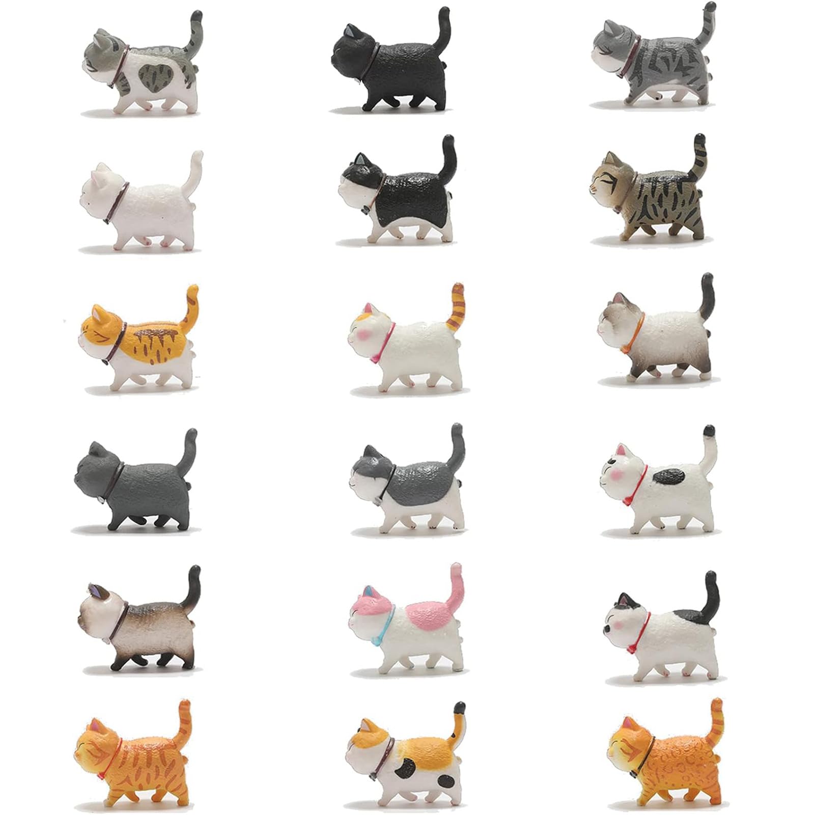 

HarnyLoom Кошка Кошка Кошка с узором Очаровательная кошка Мини Милая и стильная кошка Популярный подарок 2-е поколение Фигурка, Аксессуары, Мерч, Фигурка,