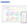 TABWEE Digital Calendar P10 Wall Mount Touch Screen Calendar App Sync List Notepad Family Calendar Electronic Wall Calendar