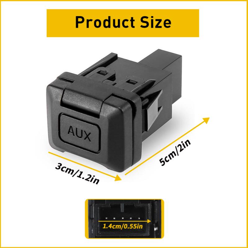 

Дополнительный аудиовход, сменный адаптер Aux Port 39112-SNA-A01, совместимый с CRV 2009-2011 гг.