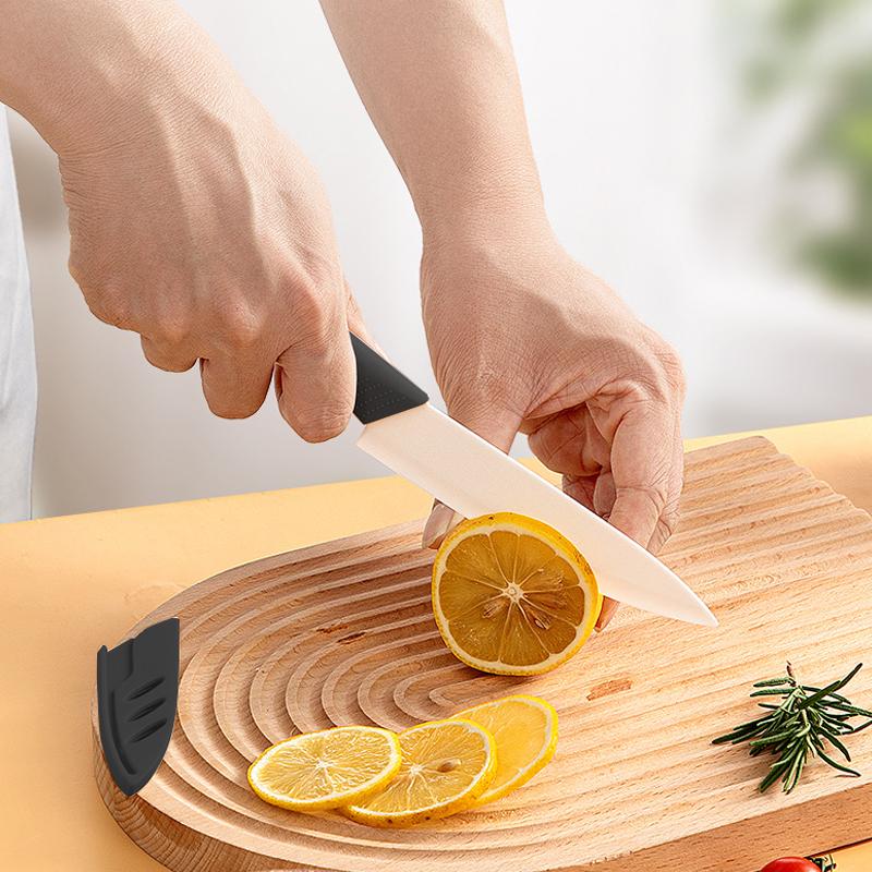 3/4/5 Inch Ceramic Knife Can Resist Oxidation Without Rust Fruit Knife Cover Portable Baby And Toddler Food Preparation Knivse