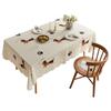 Special-Shaped Waterproof Cartoon Dopamine Table Cloth Living Room Coffee Table Desk Peach Skin Velvet Light Luxury Anti-Scald Tablecloth Decoration
