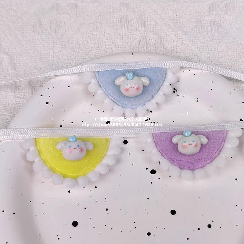 

Chenille Puppy Scarf Apron Bib – Handmade DIY Baby Doll Decoration