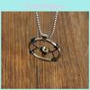 2024 Fall Cyberpunk 2077 Pendant Chain With Electroplated Alloy Geometric Style For Unisex