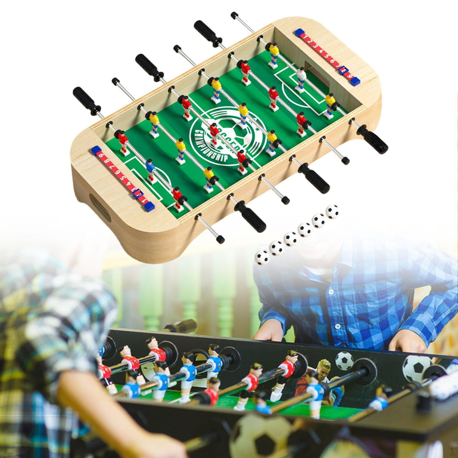 

Настольный футбол Образовательная интерактивная игрушка Легкий с мячом и счетчиком очков, Настольный футбол S