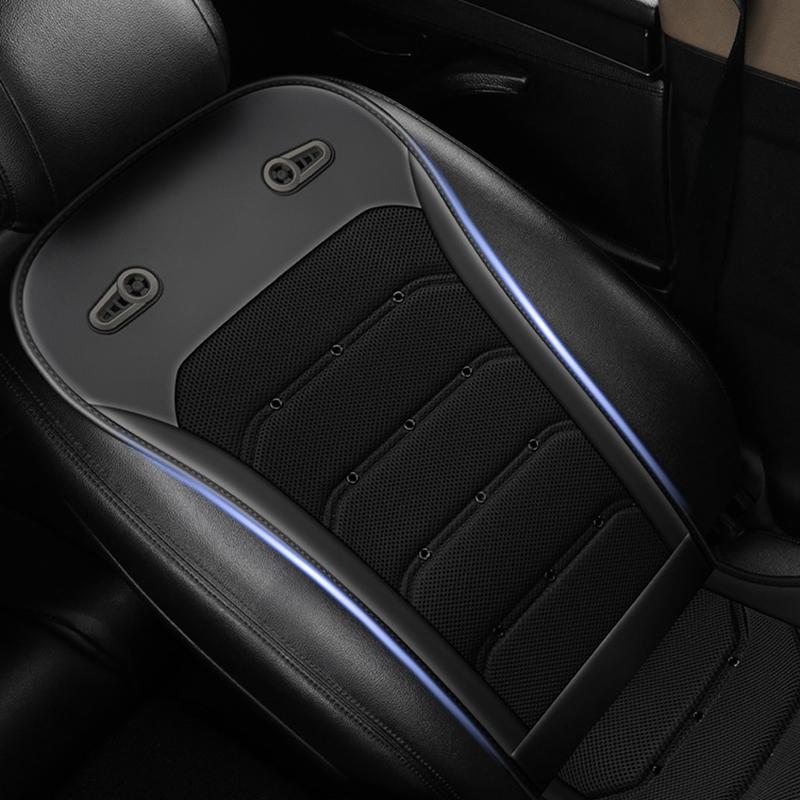 Summer Car Ventilation Seat Cushion 12V/24V Universal Cool Air Padded Seat Fast Blowing Ventilation Seat Cooling Refrigered Pads