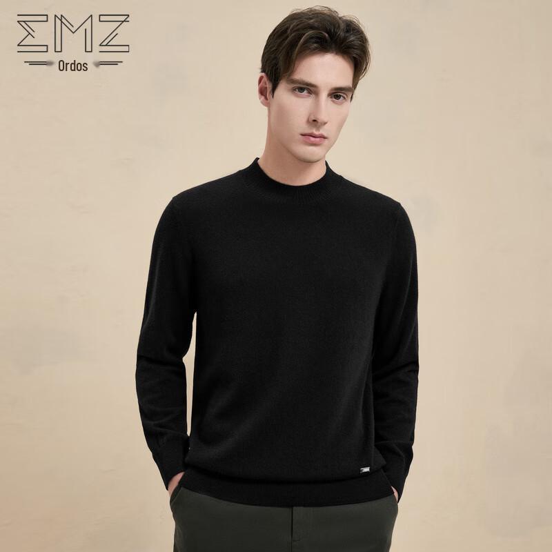 

Мужской свитер EMZ с круглым вырезом из шерсти и кашемира 9D7609901 XL